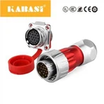 19 Pin IP67 Connector Poj Niam Txiv neej