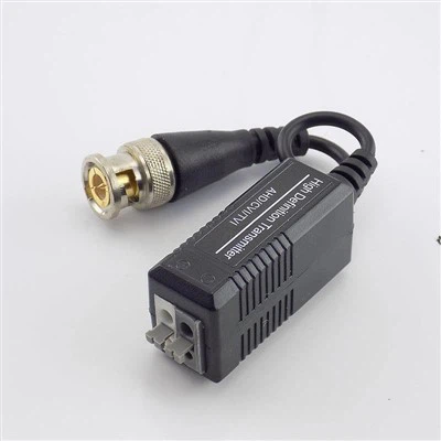 CCTV Camera Passive Video Balun BNC Connector Cable